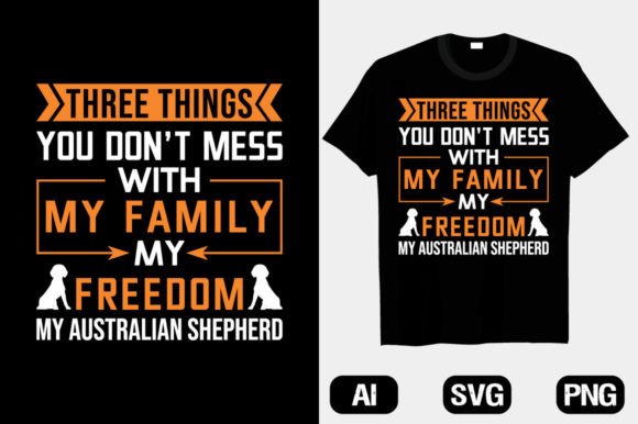 Australian Shepherd SVG Dog T-shirt V22 for Graphics