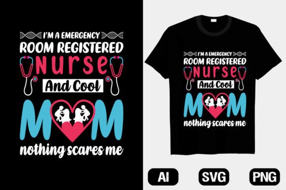 Emergency Room Nurse T-Shirts: Bold Graphics for Local Brands