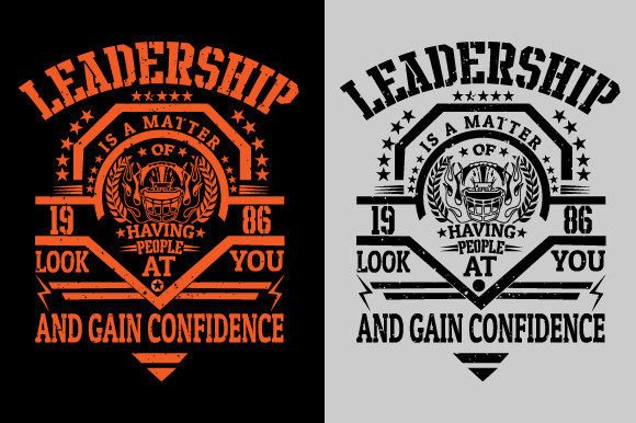 Leadership T Shirt Design: A Bold Graphic for Content Creators