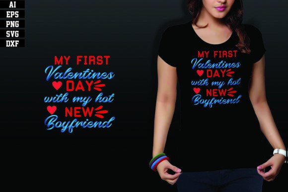 MY FIRST VALENTINES DAY with MY HOT NEW T-Shirt Designs