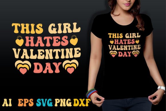 THIS GIRL HATES VALENTINE DAY: A Fresh Embroidery Design